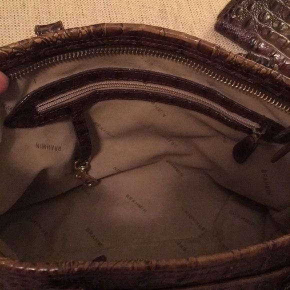 Brahmin Bag Brown Ashlee DOES NOT INCLUDE WALLET - Picture 8 of 17